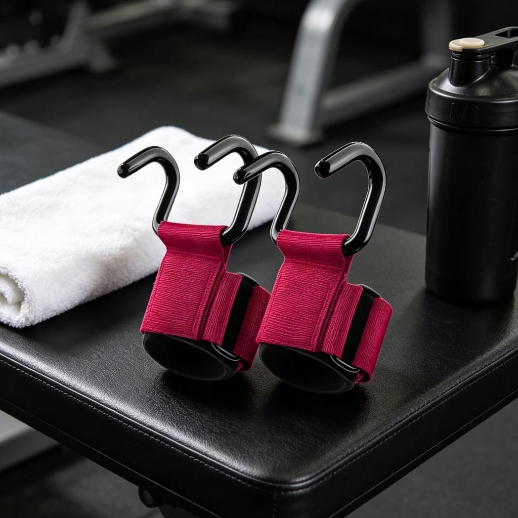 Wrist Support Pull-up Hook Reinforced with Adjustable Strap