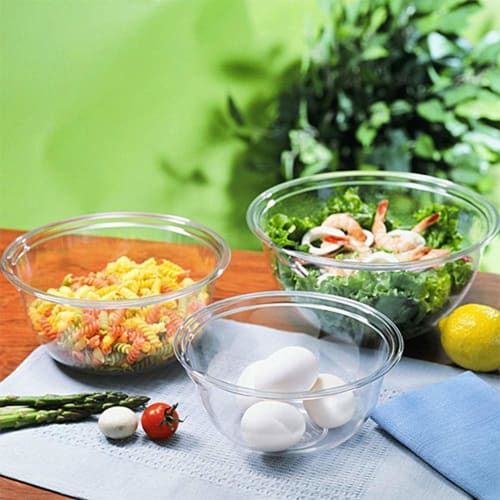 Nagao Bowl Heat-Resistant Cook Bowl Set, 17cm, 19cm, 21cm, 24cm, Made In Japan
