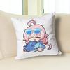 Cute T-Takanashi H-Hoshino Blue Print Pillow Case Aesthetic Bedroom Decor 30x30 40x40 45x45 50x50 60x60 65x65cm