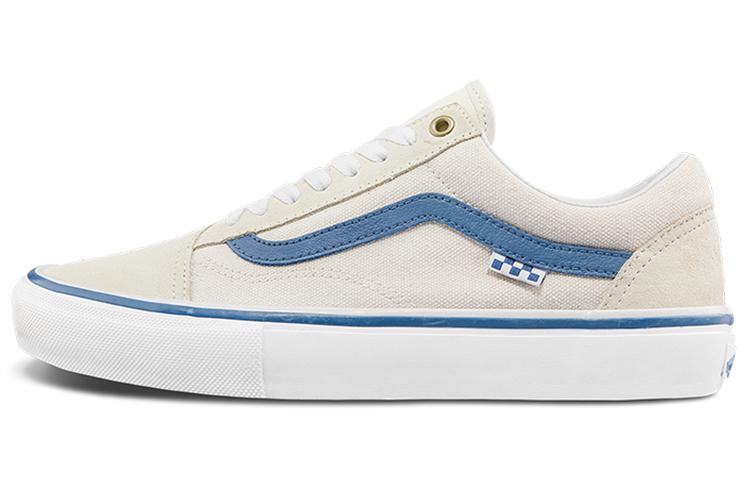 Скейт-кеды Vans Old Skool  Raw Canvas Blue  VN0A5FCBACV 36.5