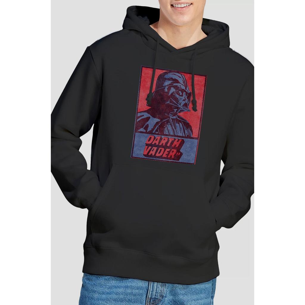 STAR WARS Mens Darth Vader Card Hoodie