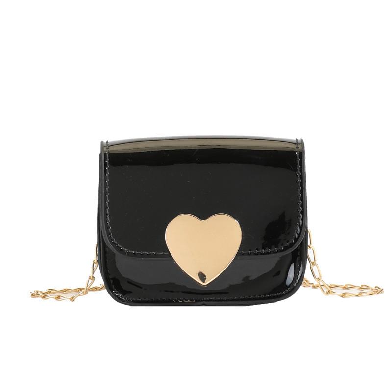Chain Bag Love Kids Small Casual Crossbody Bag  Synthetic Leather Daily Use