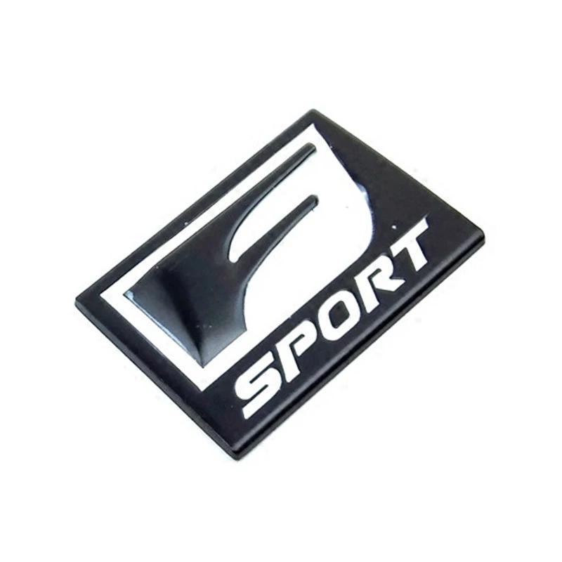 Car Sticker F-SPORT Logo Fender Decal Trunk Letter Badge for Lexus Toyota Honda Nissan Mercedes Benz Jaguar Volvo Decoration