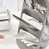 3 Layers Kitchen Cutlery Organizer - Utensil Storage Drainer Rack for Table Top Silverware Holder for Spoons Forks Chopsticks
