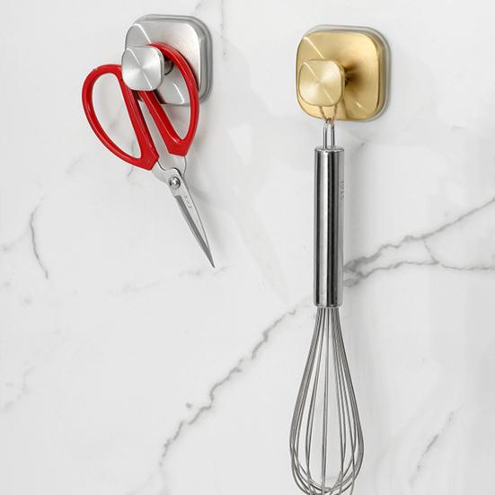 Stainless Steel Suction Cup Hook Heavy Duty Front Door Wreath Hanger No Drill Bathroom Glass Window Mirror Shower Towel Robe Vacuum Hook