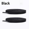 0.6cm Wide Cotton Waxed Shoelaces Flat Shoe Laces Sneakers Boots Waterproof Leather Shoelace 80/100/120/140/160cm 2Pcs/6Pcs