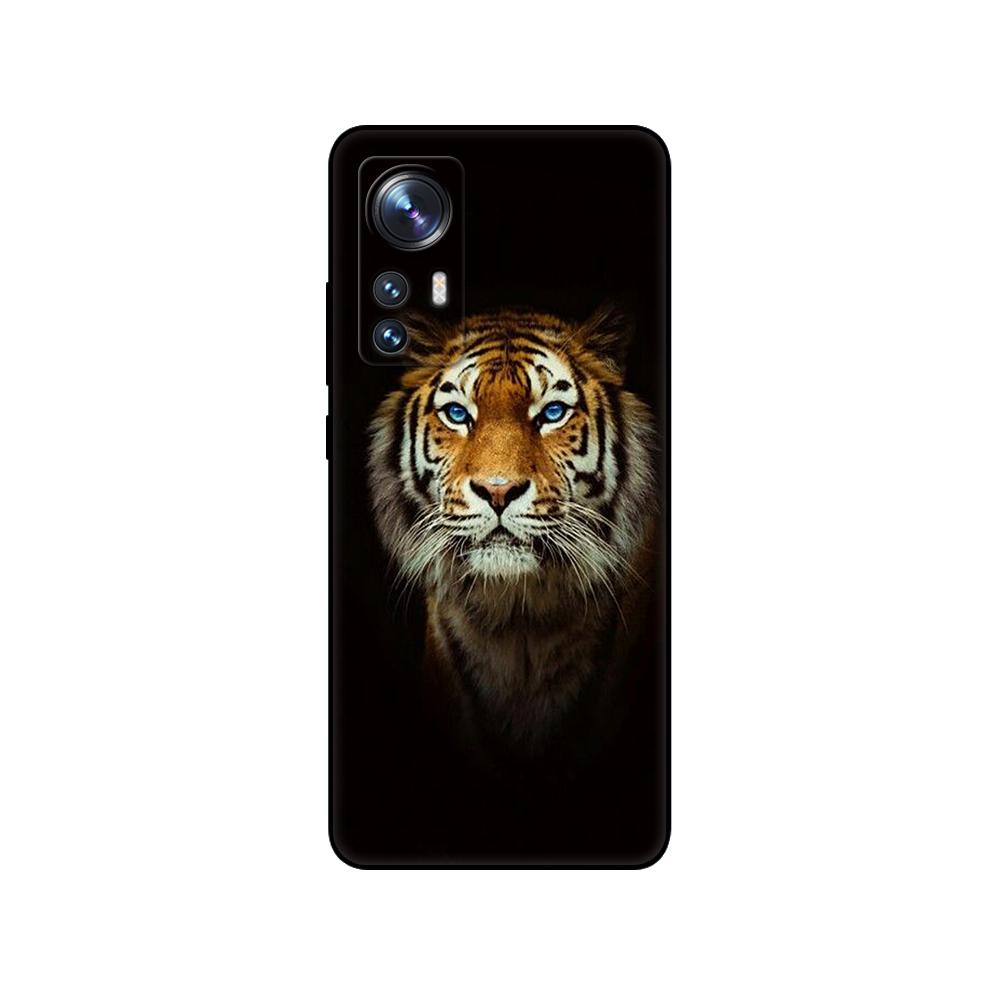 For Xiaomi 12 Case For Xiaomi 12 Pro Case Silicon Back Cover For Xiaomi Mi 12 Xiaomi  Mi 12X 12 Lite Bumper Funda Black Tpu Case