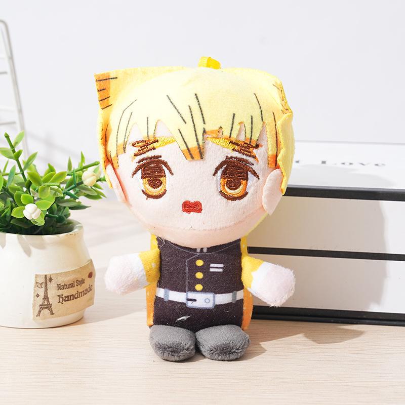 

Мягкие аниме-куклы Demon Slayer - Tanjiro & Nezuko для детей Pendant Agatsuma Zenitsu (12cm, 35g)