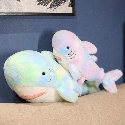 Cartoon Shark Plush Toy Soft Stuffed Sea Animal Sleep Pillow Birthday Gifts For Children Sofa Bed Decoration Cute Cushion Doll