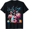 Flamingo Girls Trip 2025 Cute Girls Weekend 2025 Summer Trip T-Shirt