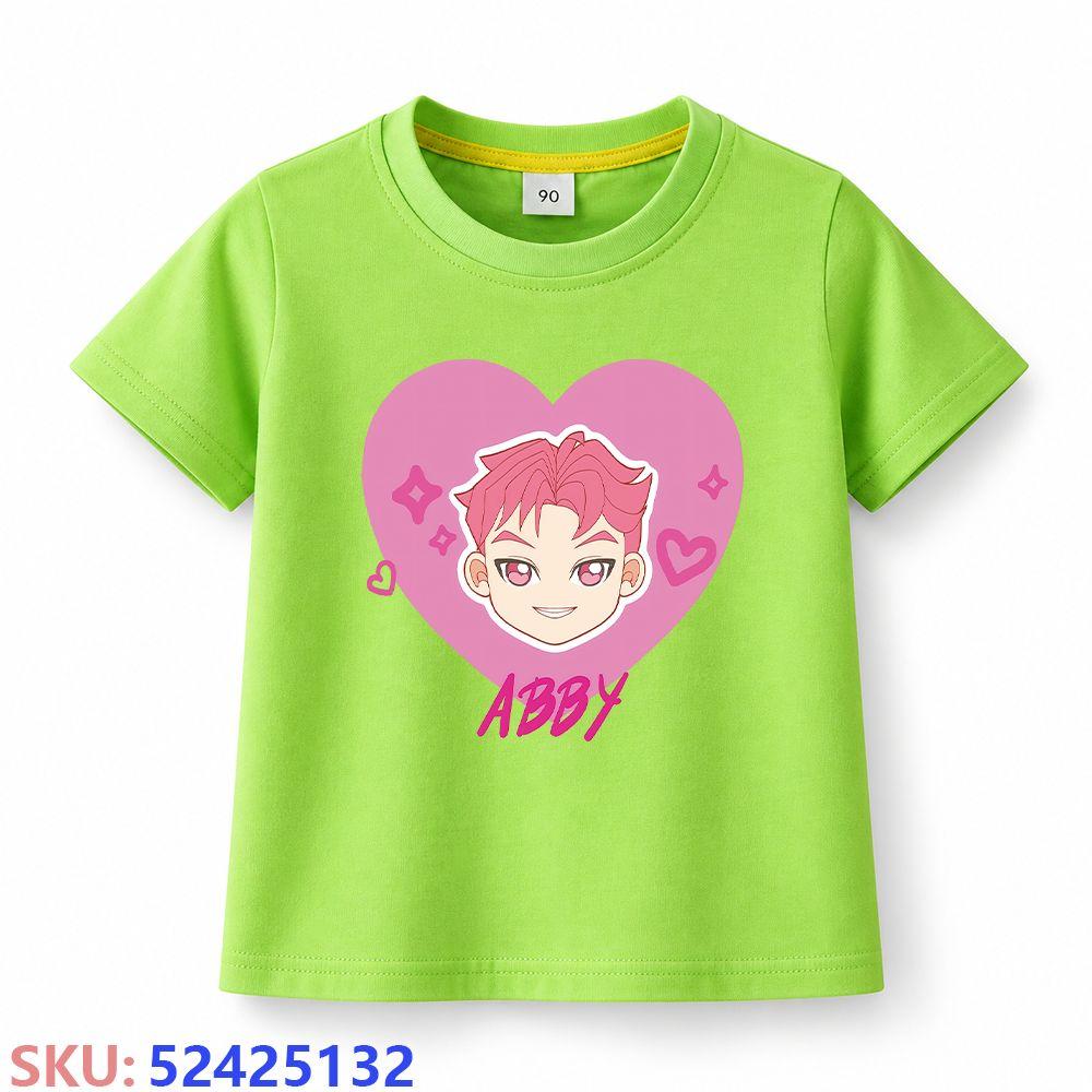 KPop Demon Hunters Children's Cartoon Print T-shirt