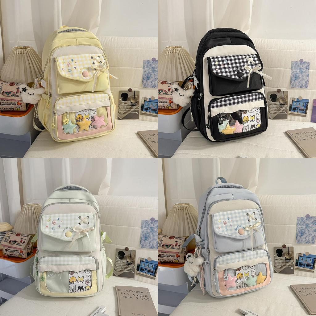 Japanese Anime School Backpack With Multiple Compartments For Teens And Students