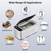 35W 500ML Ultrasonic Glasses Jewelry Cleaner Ultrasonic Cleaning Machine Large Capacity Portable Ultrasound Washing Bath