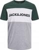 Y7850 Jack & Jones Cotton T-Shirt Men's Logo Blocking S