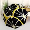 1pc Lemon Pattern Automatic Open/Close Umbrella with One Touch Button, Compact Folding Canopy, Sturdy 8 Rib Windproof Design   Lightweight  12