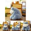 Cute Hippo Plush Toy For Kids With Soft Pp Cotton Filling For Home Decor Gifts