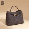 Autumn and Winter Hot Sale Suede Matte Handbag Fashion Hand-woven Tote Bag Large Capacity Shoulder Messenger Bag