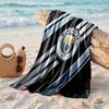 Asciugamano da Spiaggia in Microfibra con Stampa Manchester City Asciugatura Rapida Assorbente Grande Asciugamano per Spiaggia Nuoto Viaggio