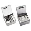 Waterproof Stainless Steels Marble Floor Socket Box Embedded Flat Thin Floor Plug Socket Flat Floor Concealed Socket