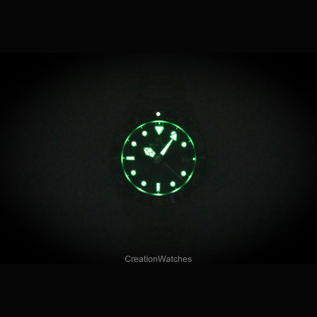 Grand Seiko Sport Hi-Beat Stainless Steel Dark Blue Dial Automatic Diver's SBGH289G 200M Men's Watch