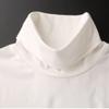 Winter Men's High Neck Bottoming Shirt Long Sleeves Plus Velvet Comfortable and Warm Inside