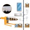 Plastic Pipe Welding Machine Socket Fusion Welder with Double Heat Dissipation 6 Die Heads 20  25  32  40  50  63mm