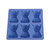 Mini Forma de Gelo de Vaca das Terras Altas Bandeja de Gelo de Silicone Flexível de Grau Alimentício Fácil de Desenformar Reutilizável Fabricante de Cubos de Gelo em Forma de Vaca 3D para Whiskey Cocktails