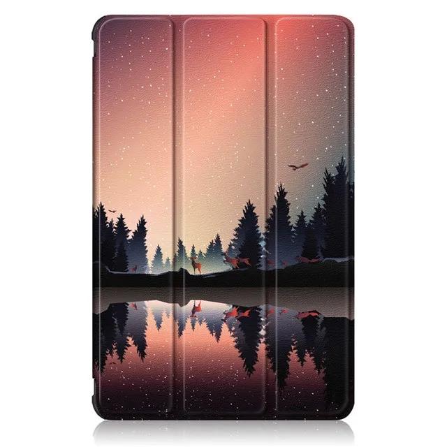 Voor Lenovo Xiaoxin Pad 10.6  Tab M10 Plus 3e Generatie Hoes TB128FU TB125FU Funda Tablet Tri-Fold Magnetische Stand Cover+Film+Pen M10Plus 3rd 10.6
