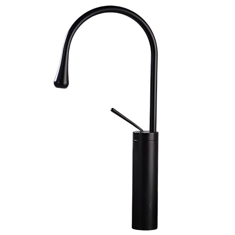 Nasida MA-37 Swan Neck Water Drop Basin Faucet