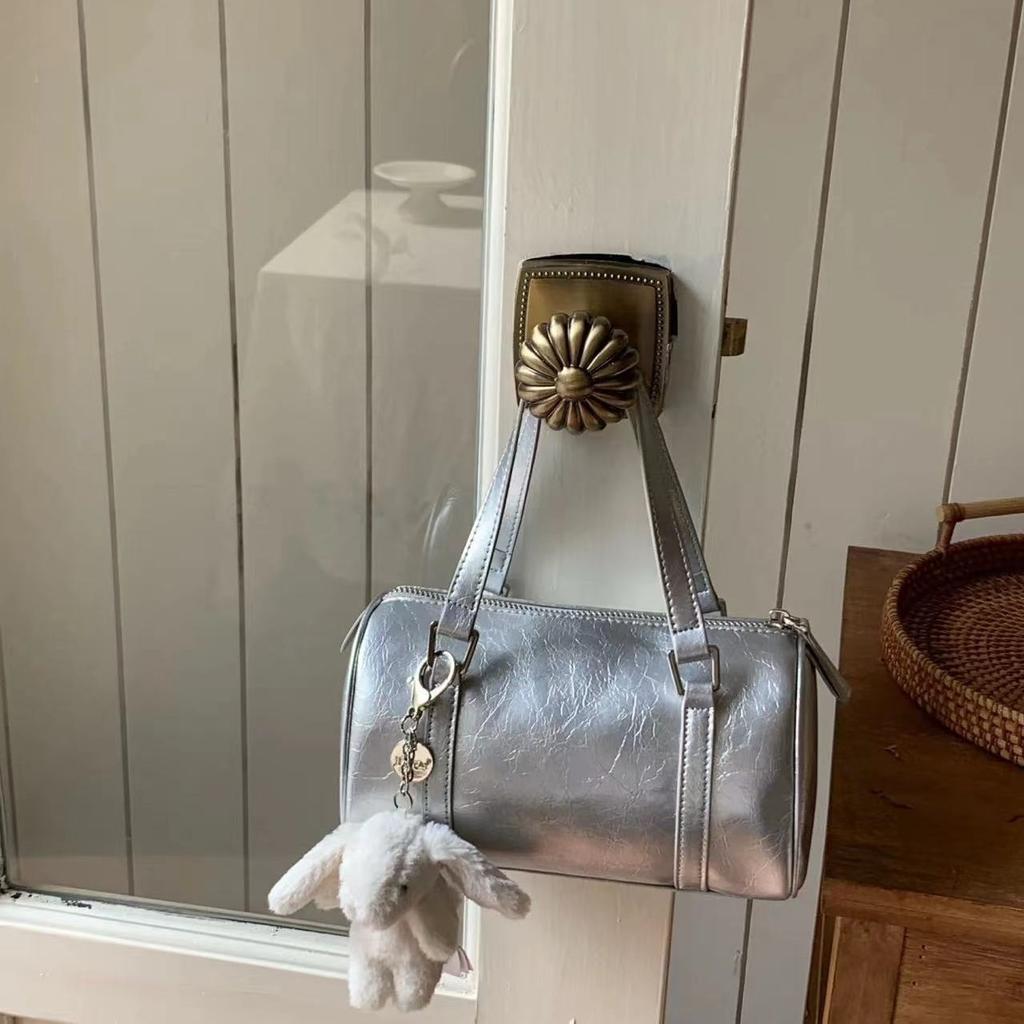 Stylish Handbag, Large-capacity Single-shoulder Crossbody Bag, Pillow Bag, High-end Boston Bag