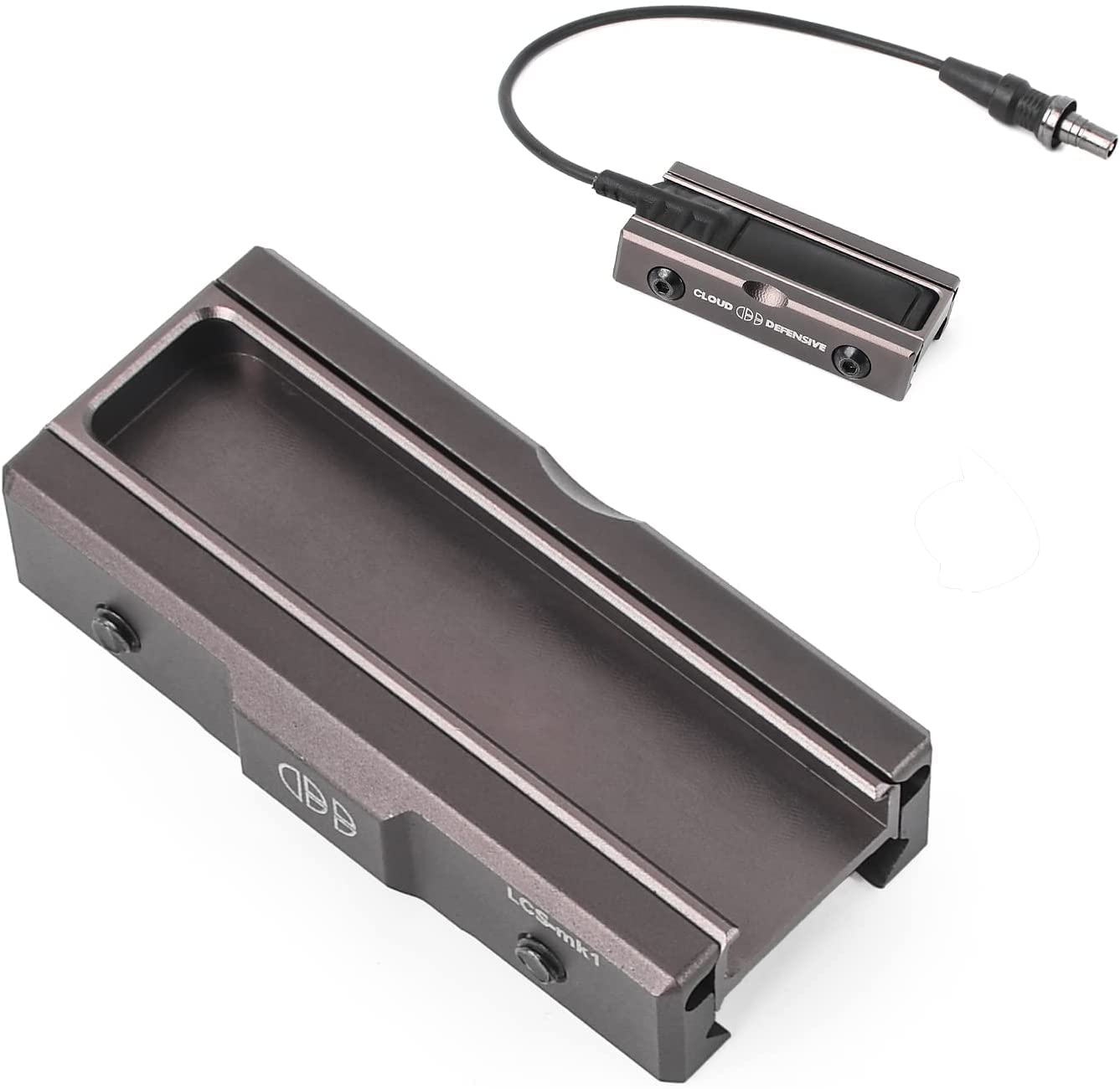 

WADSN 20 мм, сумісний з рейкою, перемикач світла, слот, перемикач, кишеньковий перемикач, сумісний для M300 M600 [Дистанційне керування DBAL-A2] (Тан)