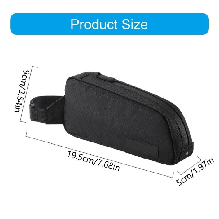 Water Proof Bicycles Top Tube Bag Front Frame Bag Bicycles Commuters Bag with Shoulder Strap Cycling Handlebars Pouches