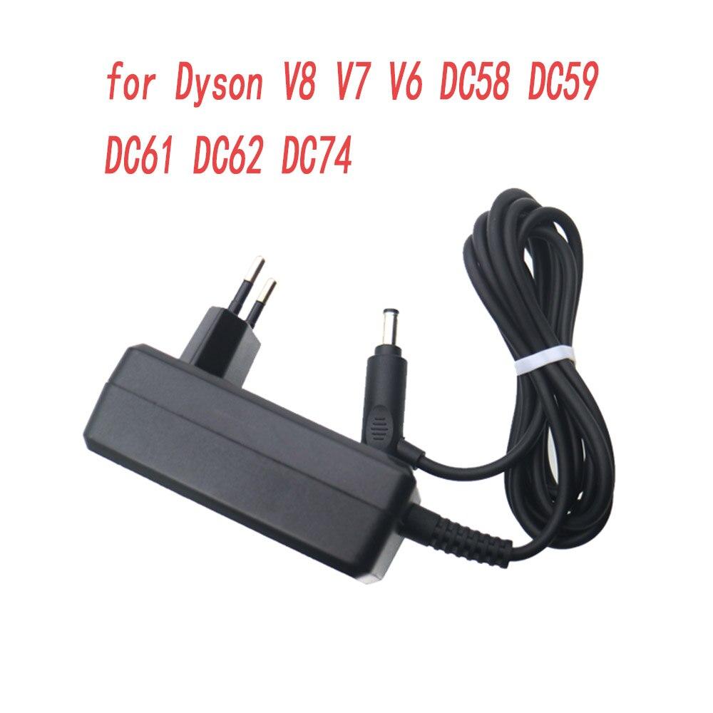1 Piece EU Plug Power Charger Adapter for Dyson DC57 DC30 DC44 DC31  DC34  DC35  DC56 DC45 Vacuum Cleaner Parts