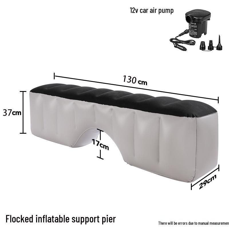 Inflatable Car Mattress Support: Universal Rear Seat Air Cushion for Children