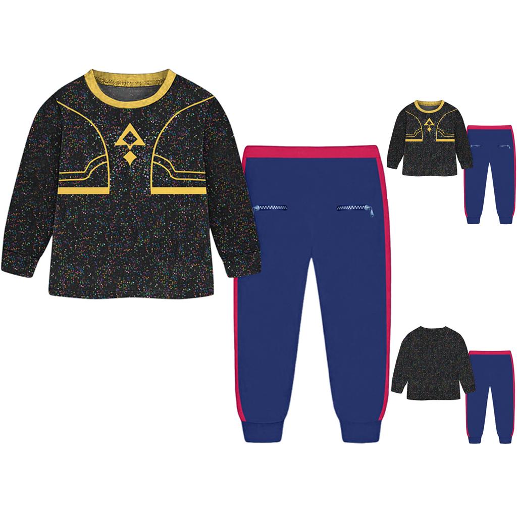 Hildren's Hooded Athletic Tracksuit Unisex Two-Piece Running Clothing Long Sleeve Pullover Hoodie Sweatshirt + Track Pants Set