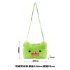 Ugly Cute Monster Plush Crossbody Bag With Teeth Animal Doll Shoulder Purse Small Wallet