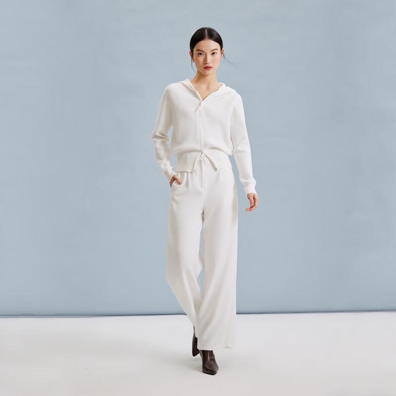 

VEROMODA Women s Hooded Ribbed Knit Cardigan S