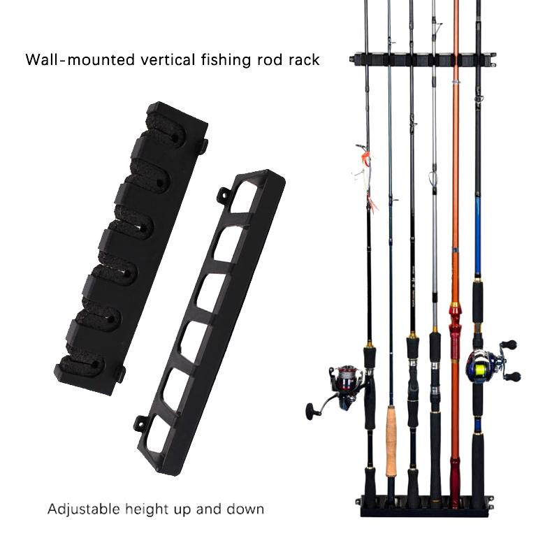 Fishing Rod Display Rackvertical Horizontal Bracketplastic Bracketfixing Rackfishing Rod Collection Rackfishing Gear Accessories