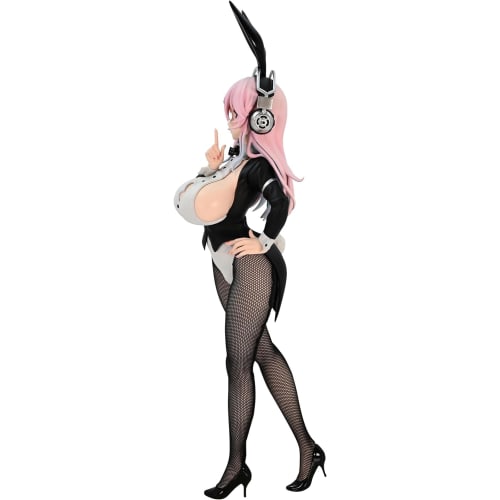 Super Sonico Figure BiCute Bunnies Figure Super Sonico Newly Drawn Costume Swallowtail Ver. & Waitress Ver. [2-Set] Official Merchandise