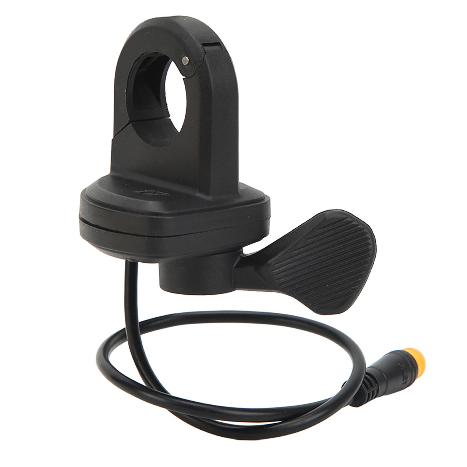 

Electric Bicycle Thumb Accelerator Responsive Bike Conversion Trigger Throttle with Waterproof Plug
