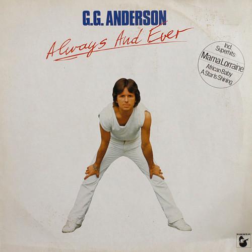 

LP Record G.G. ANDERSON Always And Ever 204108 Hansa Internati 1981 Germany Pop Used