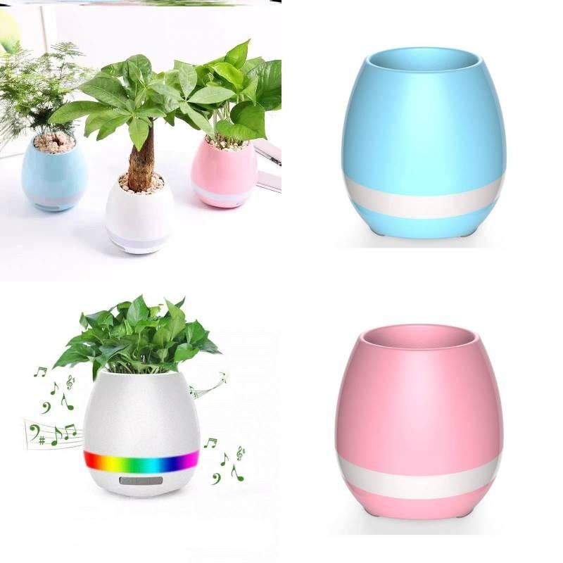 Flower Portable Bluetooth Lamp Speaker Night Light Bedroom Occasions Festive