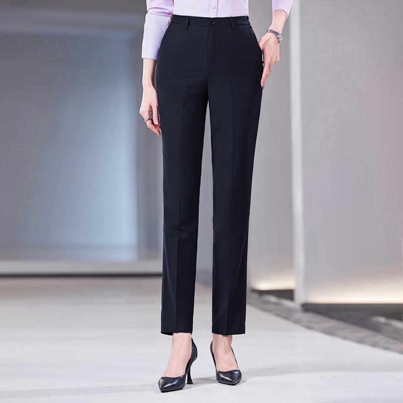 Женские профессиональные прямые брюки Troloman Available in All Sizes