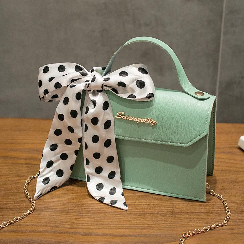 Scarf Handbag Small Bag for Women Korean Style Women's Crossbody Bag