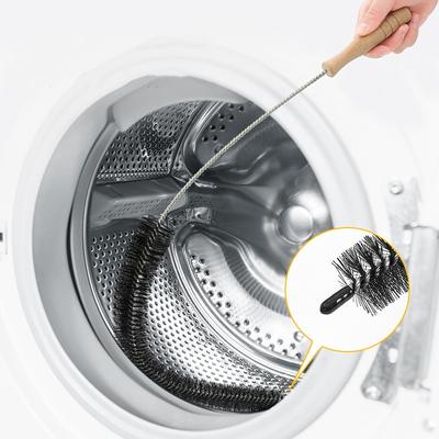 Flexible Drain Brush for Toilet Sink Kitchen Bathroom Multi Functional Pipe Cleaner Removes Stubborn Clogs Dead Corner Washer