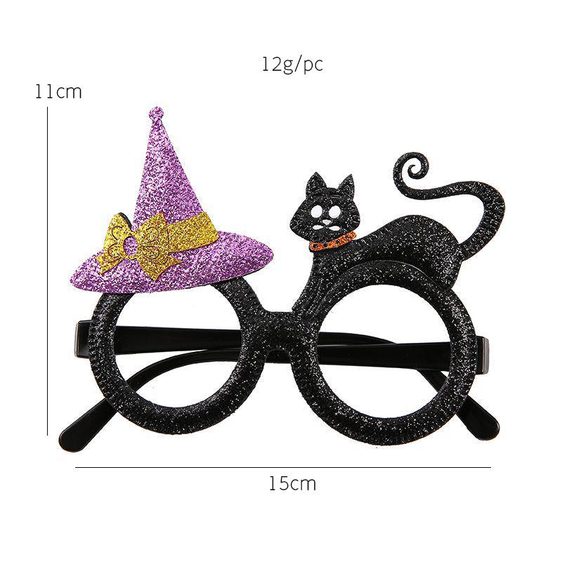 New Halloween Glasses Children's Funny Party Costumes Photo Prop Decorative Goods Skull-and-pumpkin Ghost Day Party