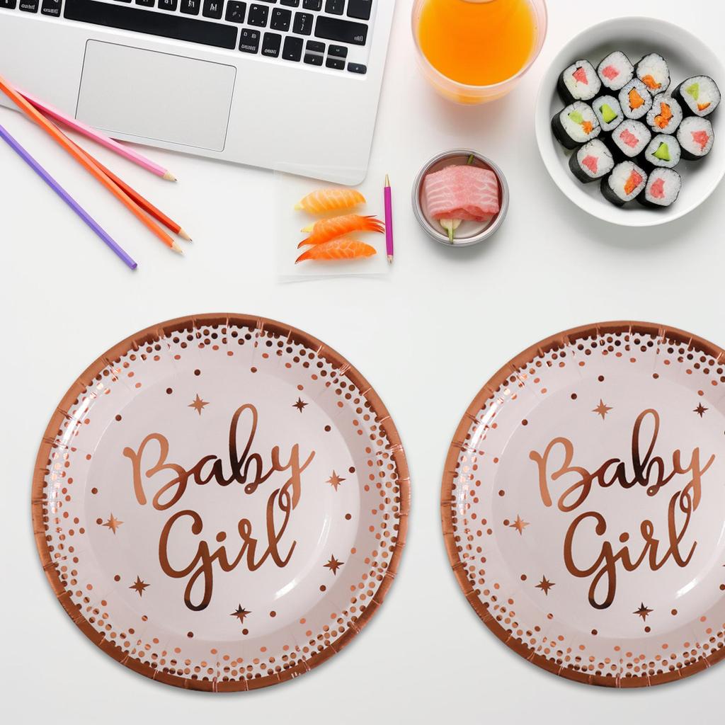 Elegant And Interesting Disposable Tableware For Birthday Party Happy Birthday Girl Birthday Decor
