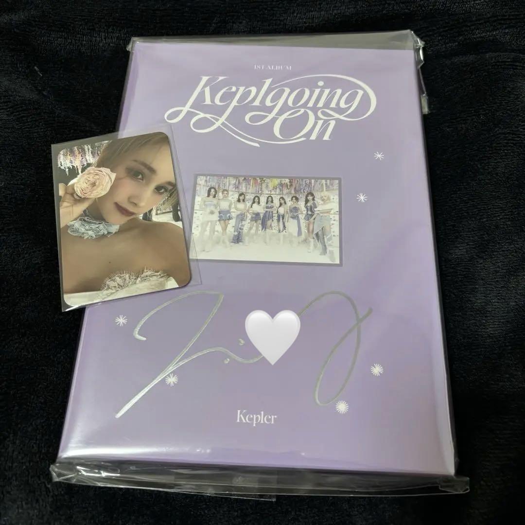 

[USED] Kep1going On Mwave Signed Album Trading Card Bahier