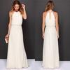 Long Halter Women Maxi Dress Evening Party Gown Wedding Bridesmaid Beach Holiday