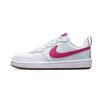 Nike Court Borough Salt White Soda Lightweight Breathable Low top Skateboard Shoes Women's Blue White Gray BQ5448-015(Team1319-)